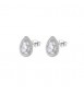 Orecchini Donna Gioielli Rosato Anna in argento goccia di zirconi RZAN21