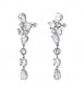 Orecchini Gioielli Brosway Dreaming in acciaio con cubic zirconia chiari BIG24