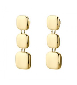 Orecchini Gioielli Brosway Muse in acciaio dorato pendenti BUE24