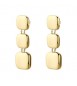 Orecchini Gioielli Brosway Muse in acciaio dorato pendenti BUE24