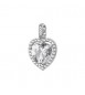 Pendente Gioielli Fancy by Brosway in argento zircone cuore bianco FIW163