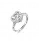 Anello Gioielli Fancy by Brosway in argento cuore bianco misura 14 FIW166C