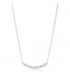 Collana Gioielli Fancy by Brosway in argento centrale perle e zirconi bianchi FIW171