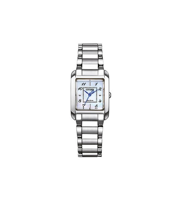 Orologio Solo Tempo Donna Citizen Eco Drive Square bianco ew5600-87d