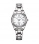 Orologio Solo Tempo Super Titanio Donna Citizen Eco Drive bianco e diamanti ew2601-81a