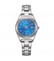 Orologio Solo Tempo Super Titanio Donna Citizen Eco Drive blu e diamanti ew2601-81l