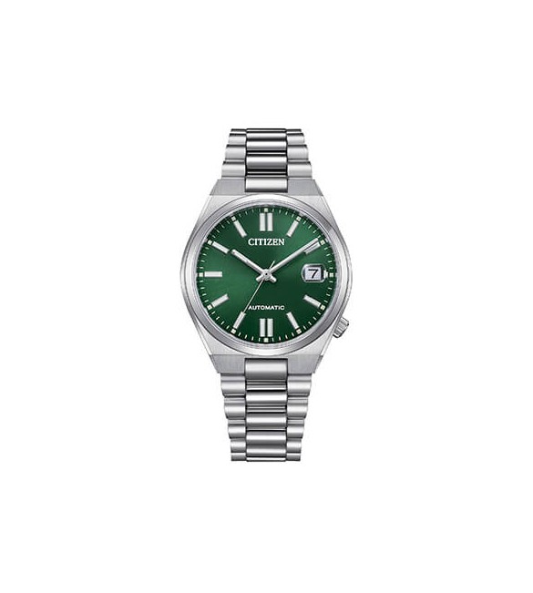 Orologio Solo Tempo Unisex Citizen Automatico Tsuyosa verde nj0200-50x