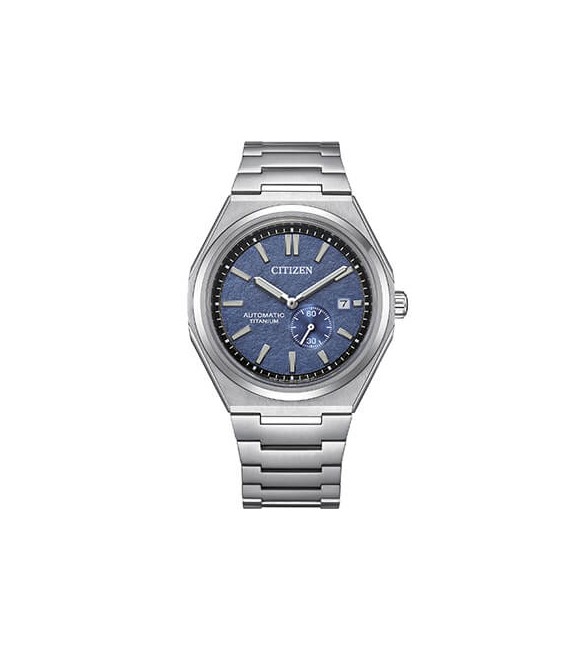 Orologio Solo Tempo Uomo Citizen Automatico Super Titanio blu nj0180-80l
