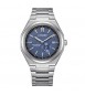 Orologio Solo Tempo Uomo Citizen Automatico Super Titanio blu nj0180-80l