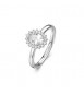 Anello Kate Gioielli Fancy by Brosway in argento zircone ovale bianco misura 10 fiw79A