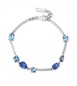 Bracciale Donna Gioielli Fancy by Brosway in argento zircone blu FFB132