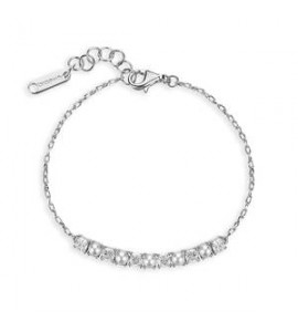 Bracciale Donna Gioielli Fancy by Brosway in argento zirconi e perle FIW172