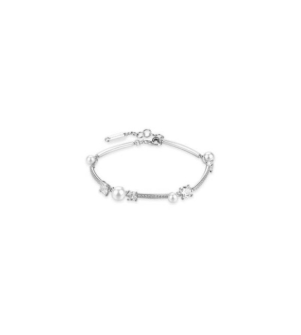 Bracciale Donna Gioielli Fancy by Brosway in argento zirconi e perle FIW173