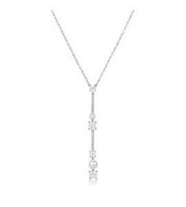 Collana Gioielli Fancy by Brosway in argento perle e zirconi bianchi FIW169