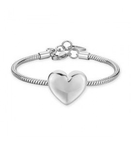 Bracciale Donna Gioielli S\'Agapò Stellar in acciaio Cuore SSE59