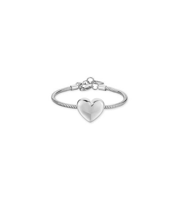 Bracciale Donna Gioielli S\'Agapò Stellar in acciaio Cuore SSE59
