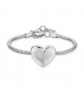 Bracciale Donna Gioielli S\'Agapò Stellar in acciaio Cuore SSE59