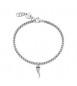 Bracciale Uomo Gioielli S\'Agapò Rogue in acciaio catena e cornetto SRG40