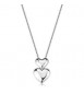 Collana Donna Gioielli S\'Agapò Stellar in acciaio Cuori SSE55