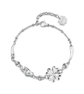 Bracciale Donna Gioielli Brosway Chakra in acciaio cornetto e cristalli BHKB284