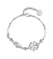 Bracciale Donna Gioielli Brosway Chakra in acciaio cornetto e cristalli BHKB284
