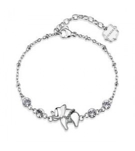 Bracciale Donna Gioielli Brosway Chakra in acciaio elefantino BHKB283
