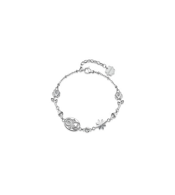 Bracciale Donna Gioielli Brosway Chakra in acciaio infinito e cristalli BHKB292