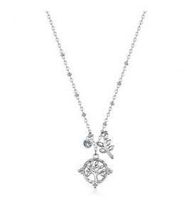 Collana Gioielli Brosway Chakra in acciaio con albero della vita BHKN187