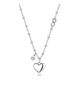 Collana Gioielli Brosway Chakra in acciaio con cuore BHKLE03