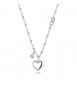 Collana Gioielli Brosway Chakra in acciaio con cuore BHKLE03