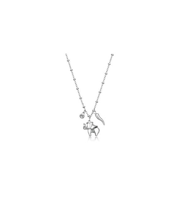 Collana Gioielli Brosway Chakra in acciaio con elefantino BHKN188