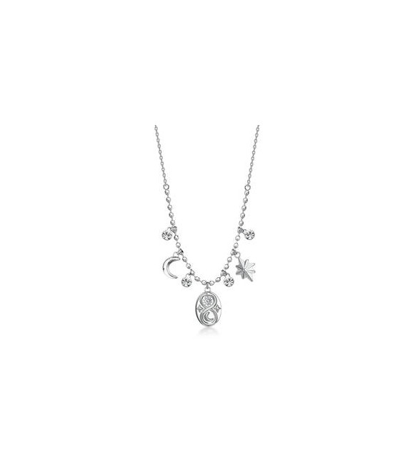 Collana Gioielli Brosway Chakra in acciaio con infinito BHKN191