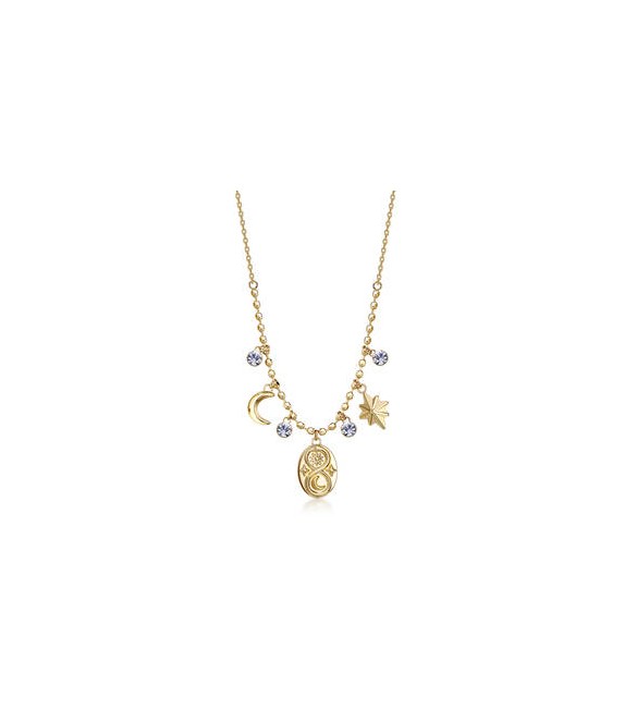 Collana Gioielli Brosway Chakra in acciaio dorato con infinito BHKN192