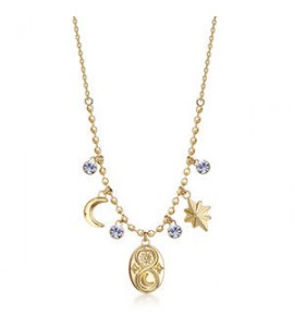 Collana Gioielli Brosway Chakra in acciaio dorato con infinito BHKN192