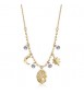 Collana Gioielli Brosway Chakra in acciaio dorato con infinito BHKN192
