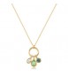 Collana Gioielli Brosway Symphonia in acciaio dorato e cristalli bianchi bym200
