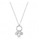 Collana Gioielli Brosway Symphonia in acciaio e cristalli bianchi bym199