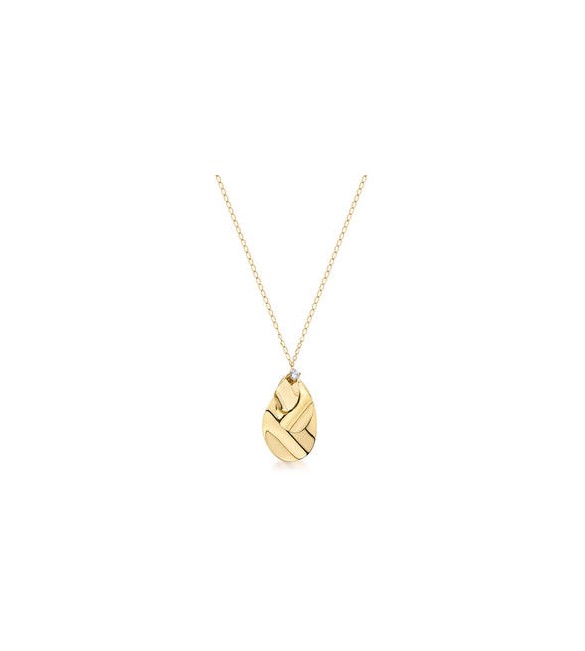 Collana Lunga Gioielli Brosway Bloom in acciaio dorata BOM04