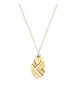 Collana Lunga Gioielli Brosway Bloom in acciaio dorata BOM04