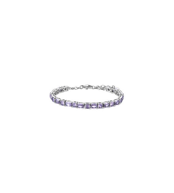 Bracciale Gioielli Brosway Dreaming in acciaio con cubic zirconia ametista BIG20