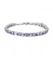 Bracciale Gioielli Brosway Dreaming in acciaio con cubic zirconia ametista BIG20