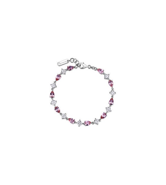 Bracciale Donna Gioielli Fancy by Brosway in argento zircone goccia vintage rose FTP08