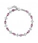 Bracciale Donna Gioielli Fancy by Brosway in argento zircone goccia vintage rose FTP08