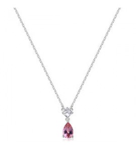 Collana Gioielli Fancy by Brosway in argento zircone forma goccia vintage rose FTP03
