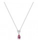 Collana Gioielli Fancy by Brosway in argento zircone forma goccia vintage rose FTP03