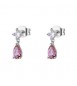 Orecchini Donna Gioielli Fancy by Brosway in argento a goccia zircone vintage rose FTP14
