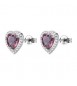 Orecchini Donna Gioielli Fancy by Brosway in argento cuore zircone vintage rose FTP24