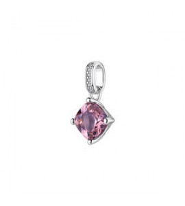 Pendente Gioielli Fancy by Brosway in argento zircone cushion vintage rose FTP02