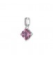 Pendente Gioielli Fancy by Brosway in argento zircone cushion vintage rose FTP02