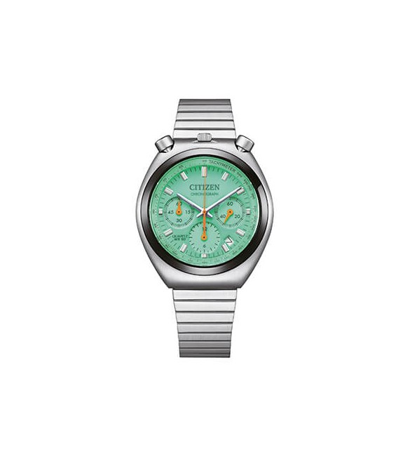 Orologio Cronografo Uomo Citizen Eco Drive AQ Tsuno verde an3660-73x